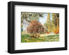 The Park at Monceau-Claude Monet-Framed Art Print