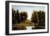 The Park at Mortefontaine, 1806-Jean Joseph Xavier Bidauld-Framed Giclee Print