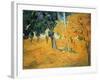 The Park at St. Paul's Hospital, St. Remy, 1889-Vincent van Gogh-Framed Giclee Print