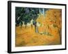 The Park at St. Paul's Hospital, St. Remy, 1889-Vincent van Gogh-Framed Giclee Print