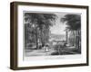 'The Park in Brussels', 1850-H Bond-Framed Giclee Print