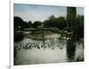 The Park of the Jardin D'Acclimatation, Paris (XVIth Arrondissement), Circa 1890-1895-Leon, Levy et Fils-Framed Photographic Print