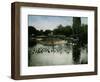 The Park of the Jardin D'Acclimatation, Paris (XVIth Arrondissement), Circa 1890-1895-Leon, Levy et Fils-Framed Photographic Print