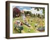 The Park Playground-Trevor Mitchell-Framed Giclee Print