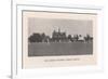 The Parks, cricket ground of Oxford University, 1912-Hills and Saunders-Framed Giclee Print