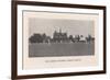 The Parks, cricket ground of Oxford University, 1912-Hills and Saunders-Framed Giclee Print