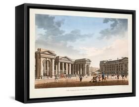 The Parliament House, Dublin, 1793-James Malton-Framed Stretched Canvas