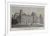 The Parliament House, Quebec, Canada, Partially Destroyed by Dynamite-null-Framed Giclee Print