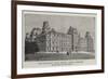 The Parliament House, Quebec, Canada, Partially Destroyed by Dynamite-null-Framed Giclee Print