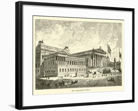 The Parliament House-null-Framed Giclee Print