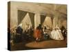 The Parlor of Nuns of San Zaccaria-Francesco Guardi-Stretched Canvas