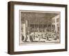 The Parlor of San Lorenzo Monastery in Venice, from Italia Illustrata, 1757, Italy-null-Framed Giclee Print