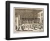 The Parlor of San Lorenzo Monastery in Venice, from Italia Illustrata, 1757, Italy-null-Framed Giclee Print