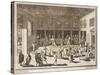 The Parlor of San Lorenzo Monastery in Venice, from Italia Illustrata, 1757, Italy-null-Stretched Canvas