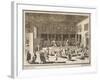 The Parlor of San Lorenzo Monastery in Venice, from Italia Illustrata, 1757, Italy-null-Framed Giclee Print