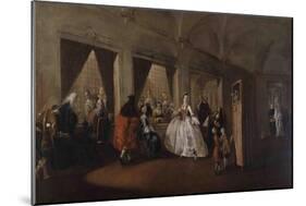 The Parlor of the Nuns at San Zaccaria-Francesco Guardi-Mounted Giclee Print