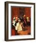 The Parlour-Pietro Longhi-Framed Giclee Print