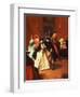 The Parlour-Pietro Longhi-Framed Giclee Print