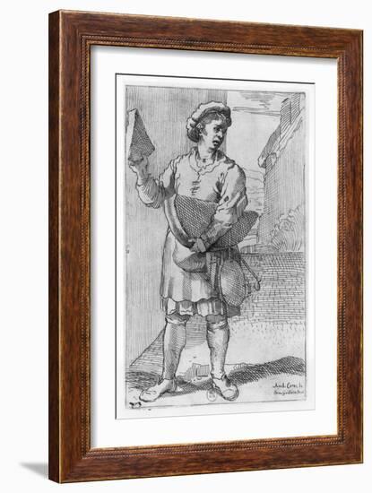 The Parmesan Cheese Seller-Annibale Carracci-Framed Giclee Print