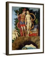 The Parnassus, Detail of Venus and Mars-Andrea Mantegna-Framed Giclee Print