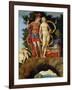 The Parnassus, Detail of Venus and Mars-Andrea Mantegna-Framed Giclee Print