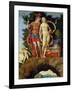 The Parnassus, Detail of Venus and Mars-Andrea Mantegna-Framed Giclee Print