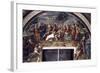 The Parnassus, from the Stanza Delle Segnatura, 1510-1511-Raphael-Framed Giclee Print