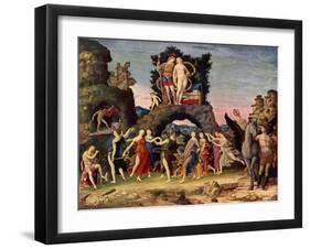 The Parnassus: Mars and Venus, 1497-Andrea Mantegna-Framed Giclee Print