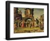 The Parnassus: Mars and Venus-Andrea Mantegna-Framed Giclee Print