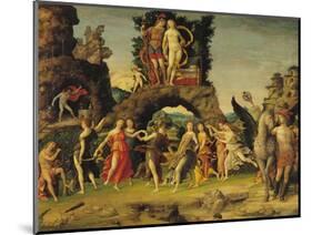 The Parnassus: Mars and Venus-Andrea Mantegna-Mounted Giclee Print