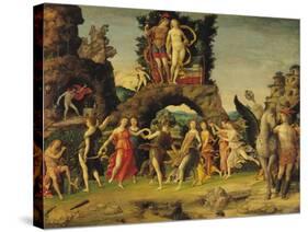 The Parnassus: Mars and Venus-Andrea Mantegna-Stretched Canvas