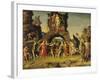 The Parnassus: Mars and Venus-Andrea Mantegna-Framed Giclee Print