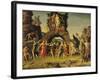 The Parnassus: Mars and Venus-Andrea Mantegna-Framed Giclee Print