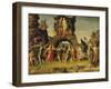 The Parnassus: Mars and Venus-Andrea Mantegna-Framed Giclee Print