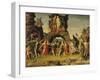 The Parnassus: Mars and Venus-Andrea Mantegna-Framed Giclee Print