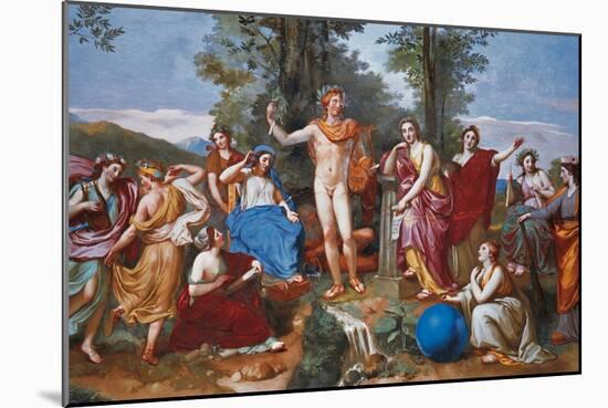 The Parnassus-Anton Raphael Mengs-Mounted Giclee Print