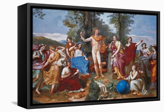 The Parnassus-Anton Raphael Mengs-Framed Stretched Canvas