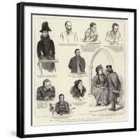 The Parnell Commission at the Royal Courts of Justice-Sydney Prior Hall-Framed Giclee Print