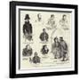 The Parnell Commission at the Royal Courts of Justice-Sydney Prior Hall-Framed Giclee Print