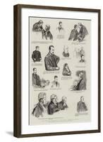 The Parnell Commission at the Royal Courts of Justice-Sydney Prior Hall-Framed Giclee Print