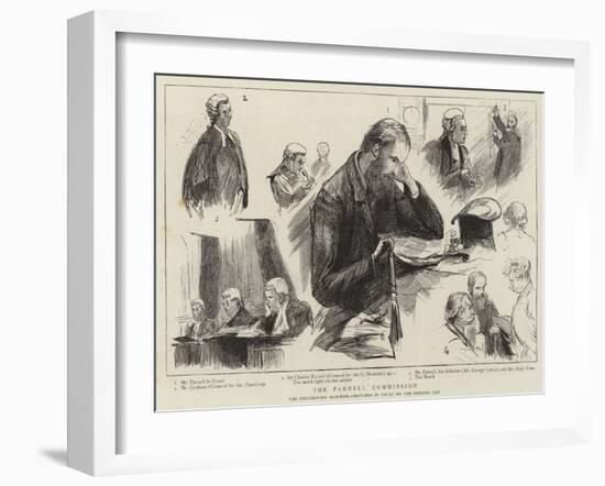 The Parnell Commission-null-Framed Giclee Print