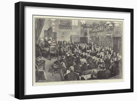 The Parnell Inquiry Commission, Mr Pigott in the Witness-Box-Thomas Walter Wilson-Framed Giclee Print