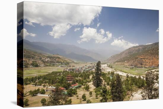 The Paro Valley Extends Westward Closer to the Peaks That Rise on the Tibetan Border-Roberto Moiola-Stretched Canvas