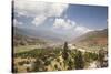 The Paro Valley Extends Westward Closer to the Peaks That Rise on the Tibetan Border-Roberto Moiola-Stretched Canvas