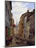 The Parochialstrasse, 1831-Johann Philipp Eduard Gaertner-Mounted Giclee Print