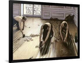 The Parquet Planers, 1875-Gustave Caillebotte-Framed Giclee Print