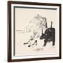 The Parsee Beginning to Eat His Cake on the Uninhabited Island-Rudyard Kipling-Framed Giclee Print