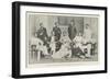 The Parsee Representative Cricket Team at Bombay, the Champion Team in India-null-Framed Giclee Print