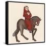 The Parson, from Geoffrey Chaucer's Canterbury Tales-null-Framed Stretched Canvas