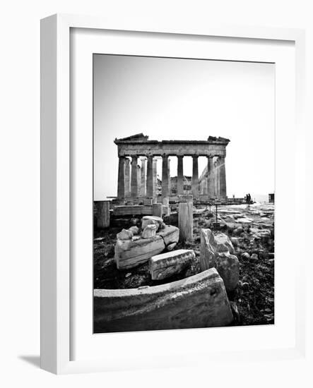 The Parthenon, Acropolis, Athens, Greece-Doug Pearson-Framed Photographic Print